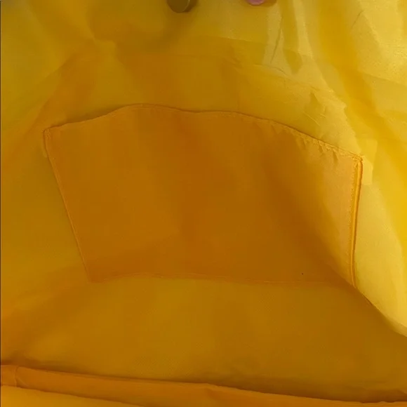 Lemon tote bag Yellow and White Striped squeeze the day - Picture 4 of 6